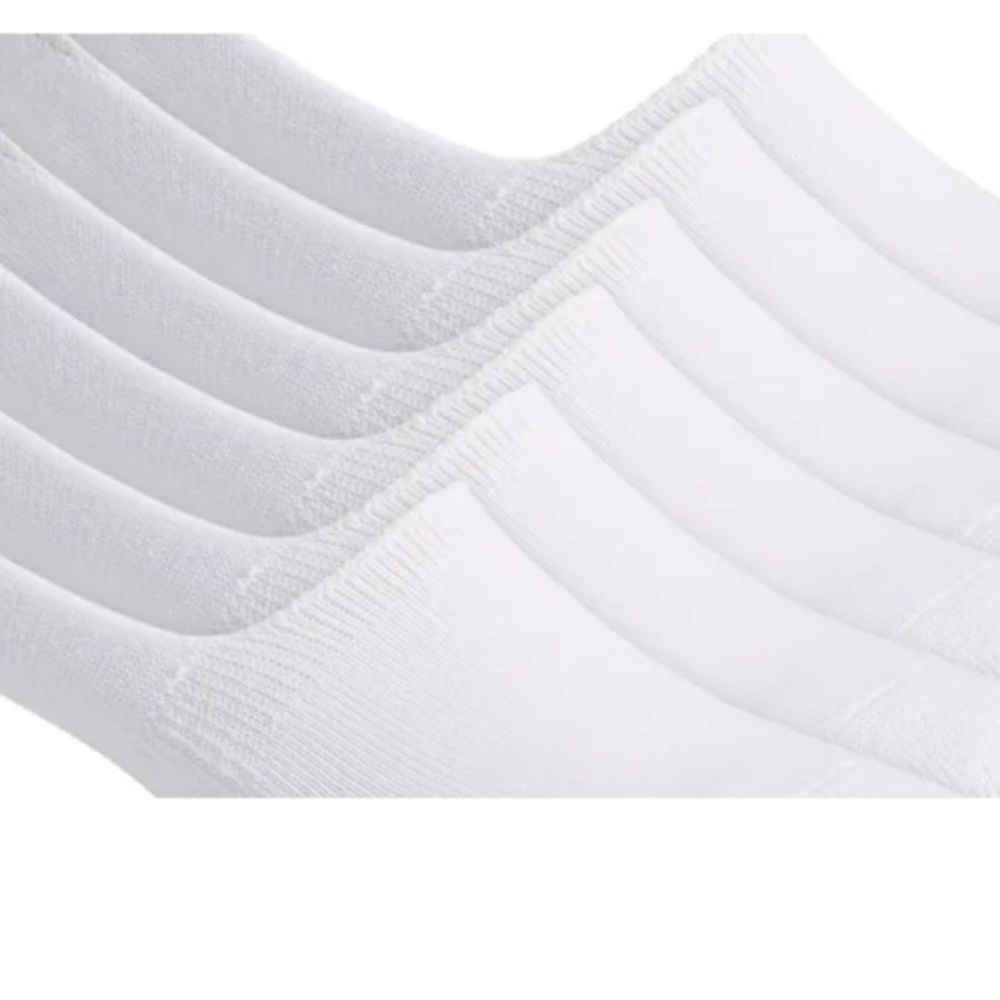 12 PK Men’s No-Show White Socks Size 7-12 New in package - Picture 2 of 3